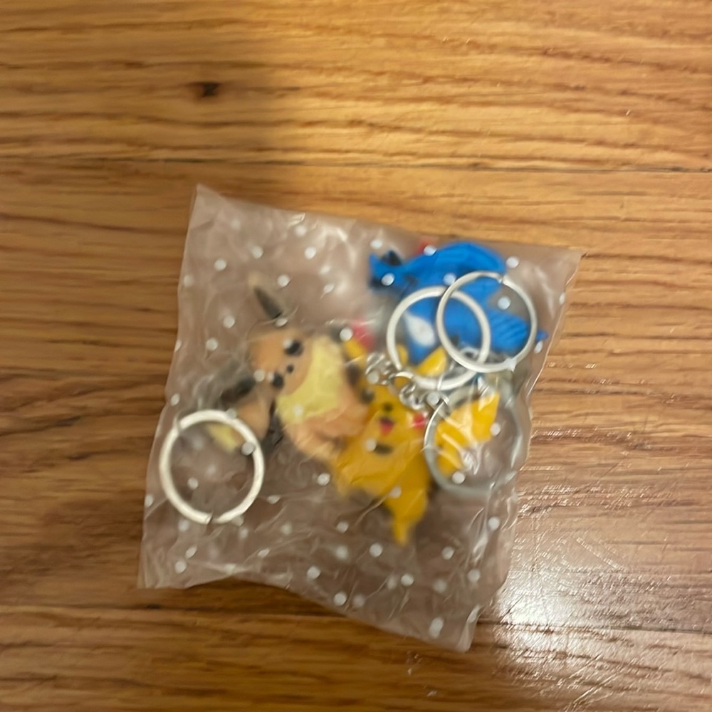 Pokémon key chains